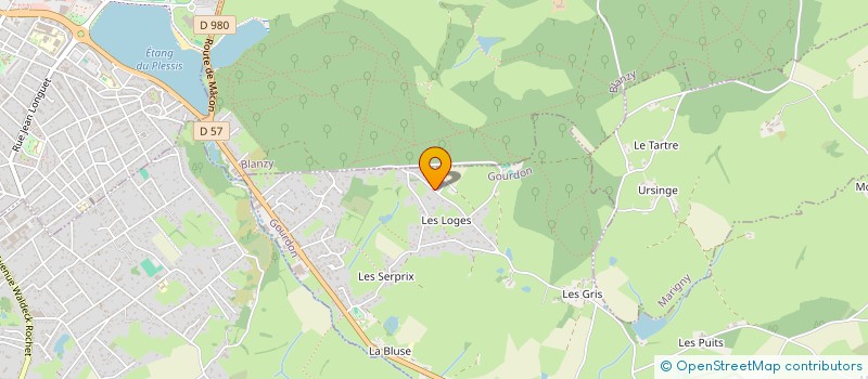 localisation de l'entreprise SCI MAGBAR  GOURDON