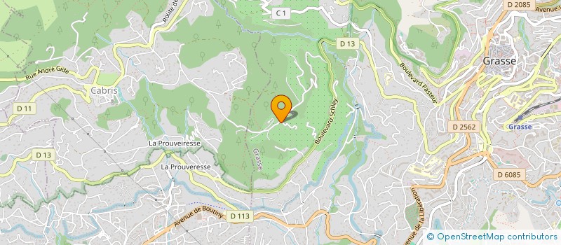 localisation de l'entreprise SCI MAGDALENA  GRASSE