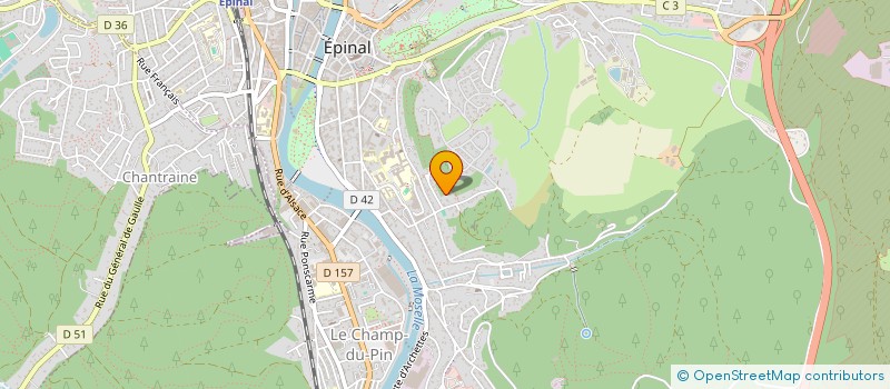 localisation de l'entreprise SCI MAGDIS à EPINAL