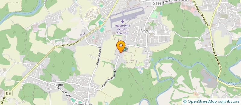 localisation de l'entreprise SCI MAGE  SEYRESSE