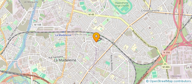 localisation de l'entreprise SCI MAGE à MARCQ-EN-BARŒUL