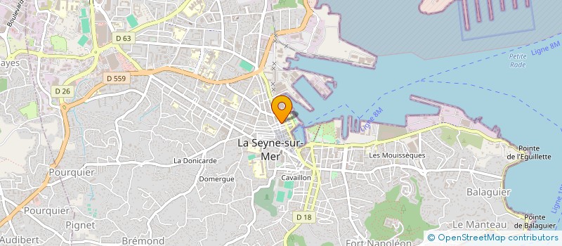 localisation de l'entreprise SCI MAGELAN à LA SEYNE-SUR-MER