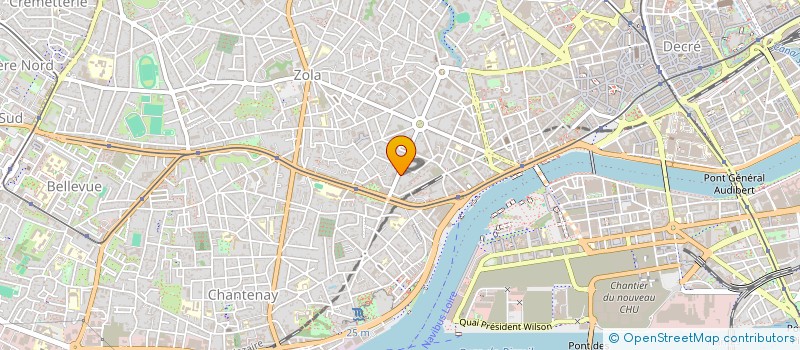 localisation de l'entreprise SCI MAGELLAN à NANTES