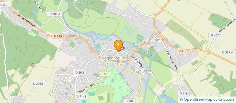 localisation de l'entreprise SCI MAGELLAN à NOGENT-LE-ROI