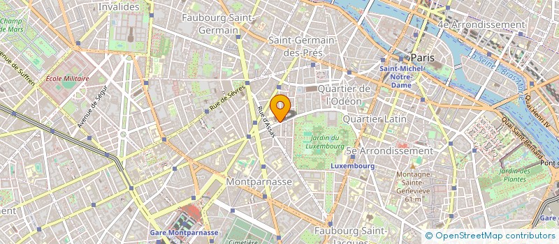 localisation de l'entreprise SCI MAGELLAN  PARIS