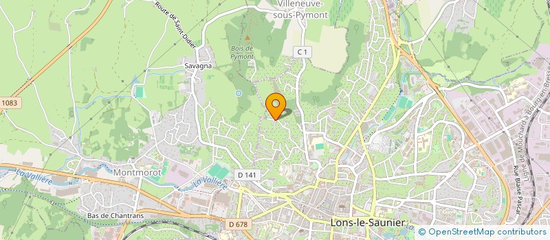 localisation de l'entreprise SCI MAGELLAN  LONS-LE-SAUNIER