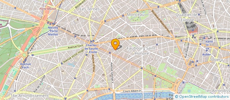 localisation de l'entreprise SCI MAGELLANE  PARIS