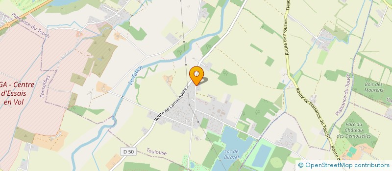 localisation de l'entreprise SCI MAGELO  PLAISANCE DU TOUCH