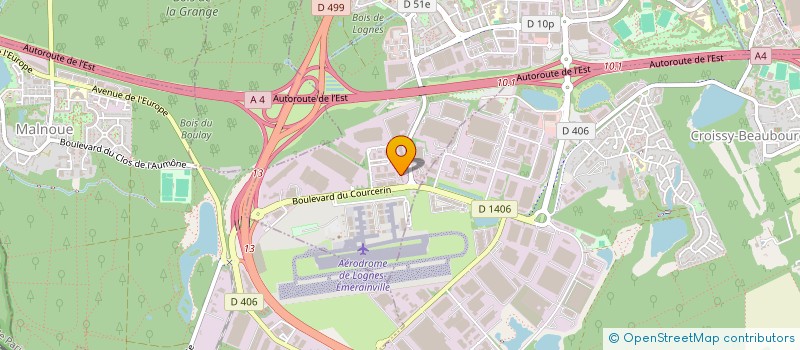 localisation de l'entreprise SCI MAGENTA à LOGNES