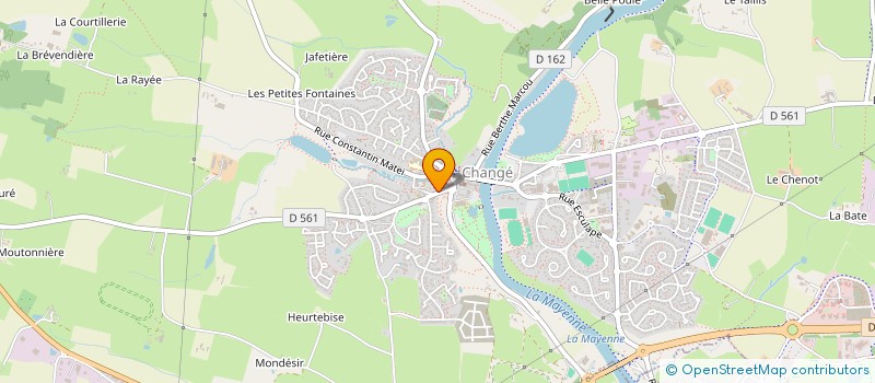 localisation de l'entreprise SCI MAGENTA  CHANGE