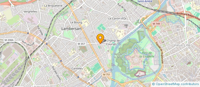 localisation de l'entreprise SCI MAGEO à LAMBERSART