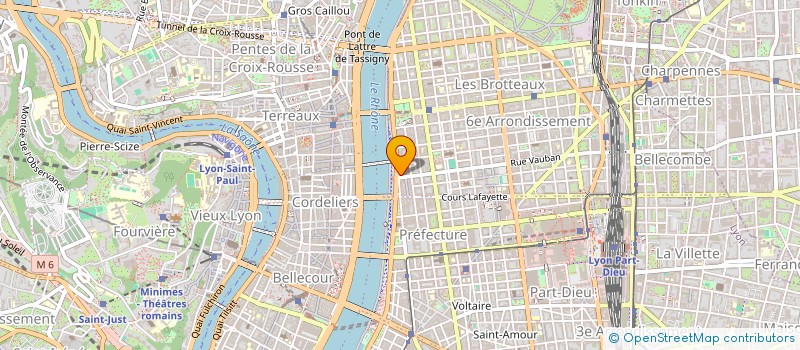 localisation de l'entreprise SCI MAGEP  LYON