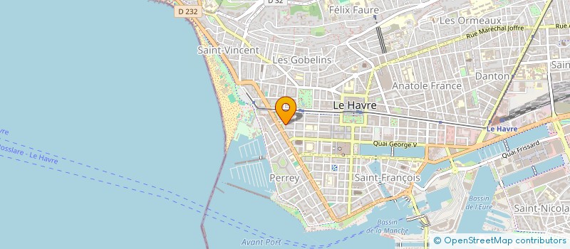 localisation de l'entreprise SCI MAGEPI  LE HAVRE