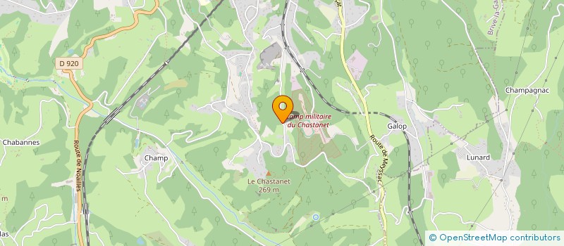 localisation de l'entreprise SCI MAGERE à BRIVE LA GAILLARDE