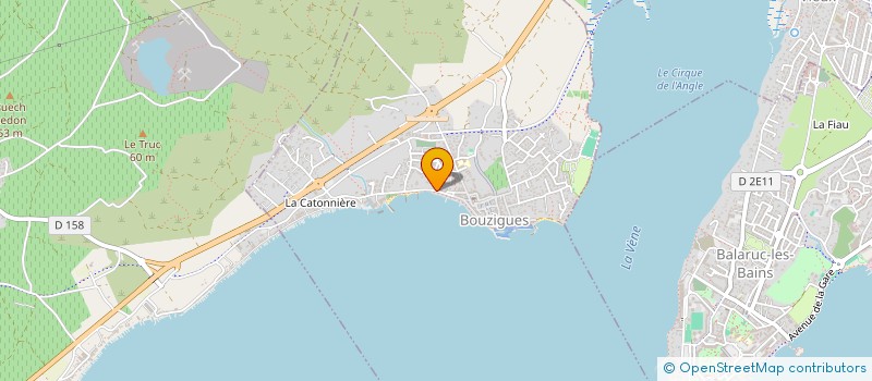 localisation de l'entreprise SCI MAGEROL  BOUZIGUES