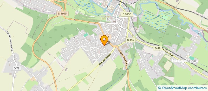 localisation de l'entreprise SCI MAGEVA-AUGA  EU