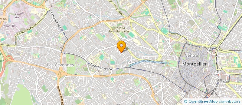 localisation de l'entreprise SCI MAGGIA GROS à MONTPELLIER