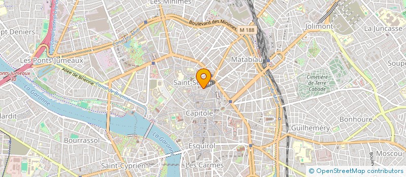 localisation de l'entreprise SCI MAGGIE à TOULOUSE
