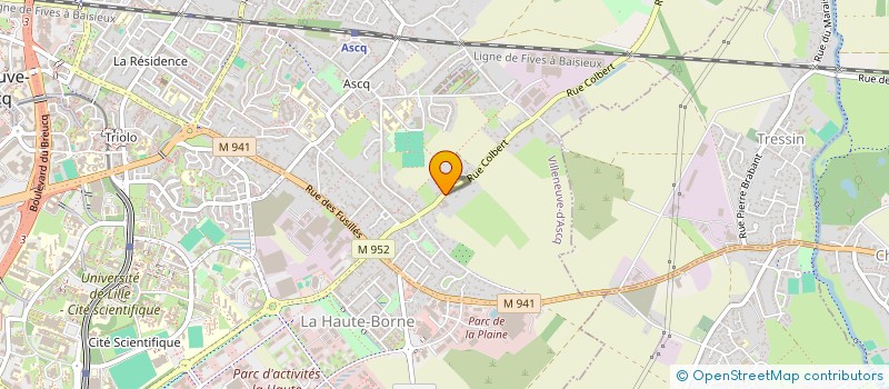 localisation de l'entreprise SCI MAGHRAOUI à VILLENEUVE-D'ASCQ