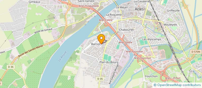 localisation de l'entreprise SCI MAGHRIMMO à ARLES