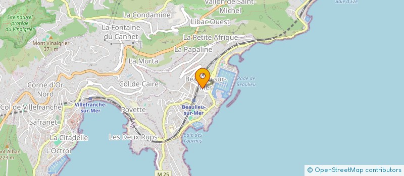 localisation de l'entreprise SCI MAGI à BEAULIEU-SUR-MER