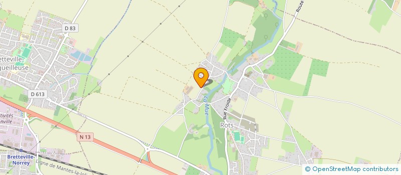 localisation de l'entreprise SCI MAGI  ROTS