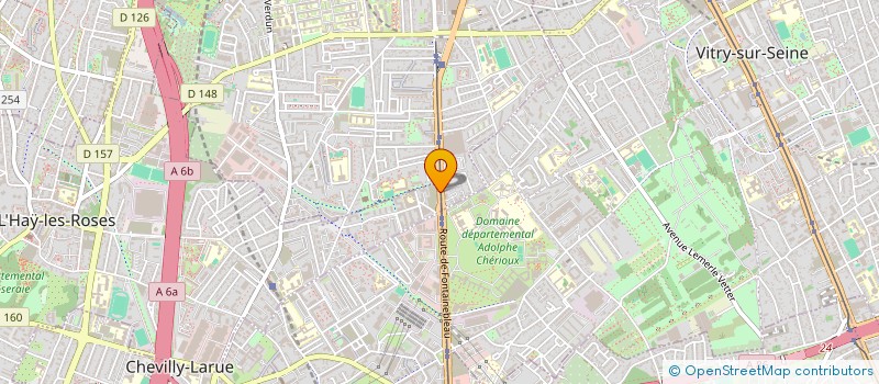 localisation de l'entreprise SCI MAGIB  L'HAY-LES-ROSES