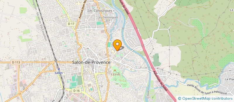 localisation de l'entreprise SCI MAGIBERY  SALON-DE-PROVENCE