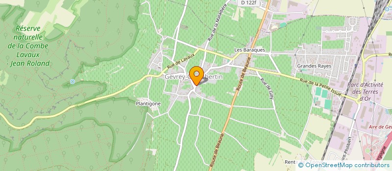 localisation de l'entreprise SCI MAGIC.ANTHEOR  GEVREY-CHAMBERTIN