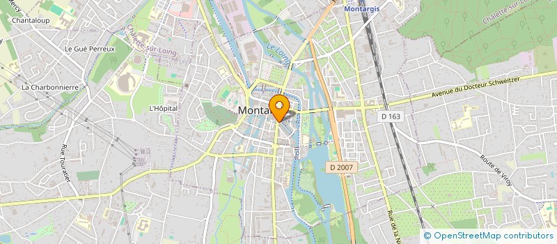localisation de l'entreprise SCI MAGIC IMMO à MONTARGIS
