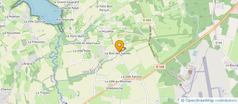 localisation de l'entreprise SCI MAGIC LES 3 CHENES  PLEURTUIT