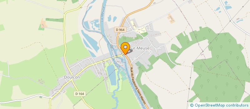 localisation de l'entreprise SCI MAGIERA à DUN-SUR-MEUSE