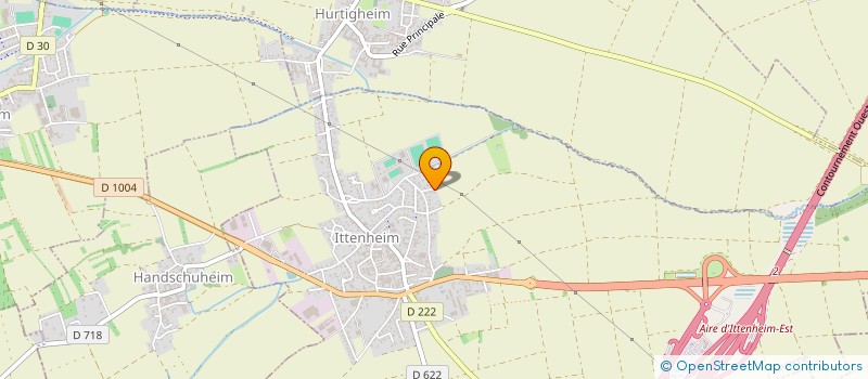 localisation de l'entreprise SCI MAGIK  ITTENHEIM