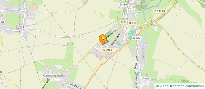 localisation de l'entreprise SCI MAGIK  CAMPIGNEULLES-LES-PETITES