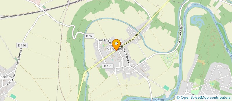 localisation de l'entreprise SCI MAGIL  VARREDDES