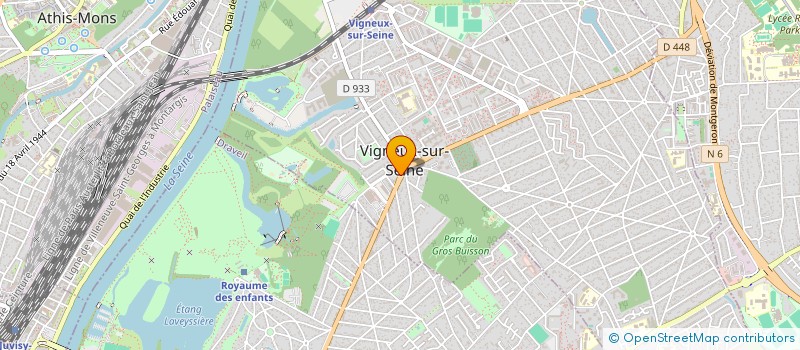 localisation de l'entreprise SCI MAGIMMO à VIGNEUX-SUR-SEINE