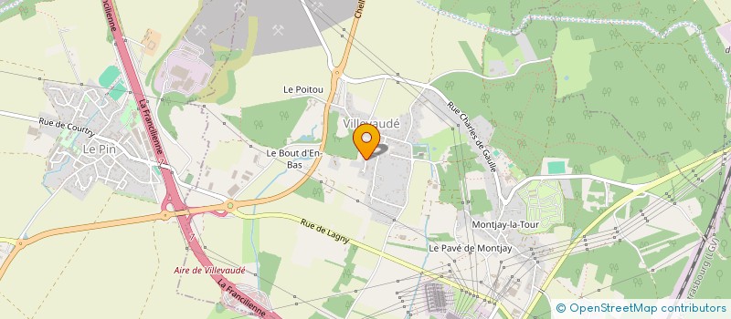 localisation de l'entreprise SCI MAGIMMOB à VILLEVAUDE