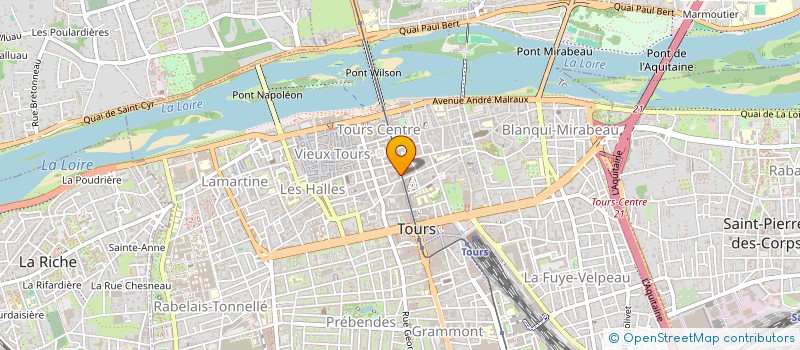 localisation de l'entreprise SCI MAGINATION  TOURS