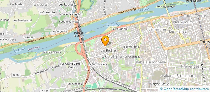 localisation de l'entreprise SCI MAGINOT  LA RICHE