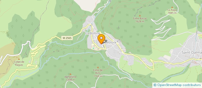 localisation de l'entreprise SCI MAGIO  VALDEBLORE