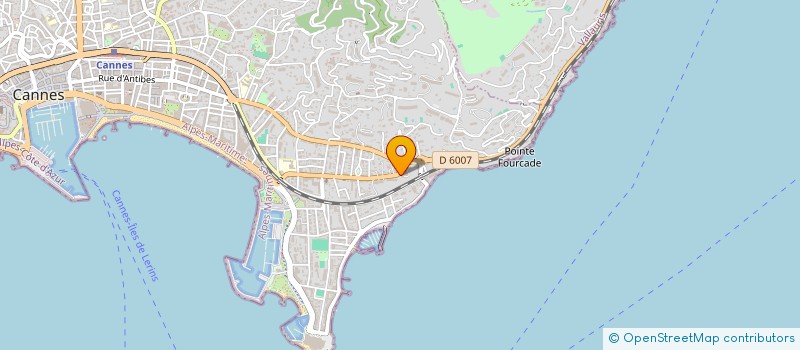 localisation de l'entreprise SCI MAGIONE à CANNES