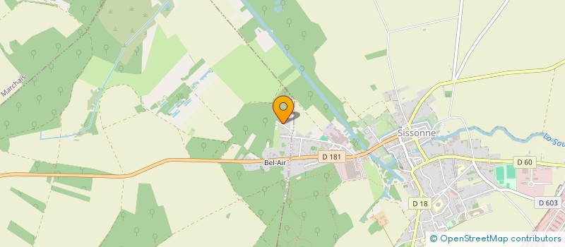 localisation de l'entreprise SCI MAGIQUE  MONTAIGU