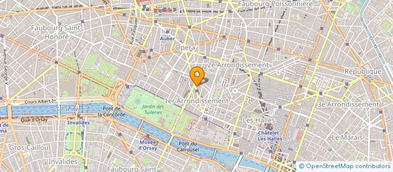 localisation de l'entreprise SCI MAGIR  PARIS