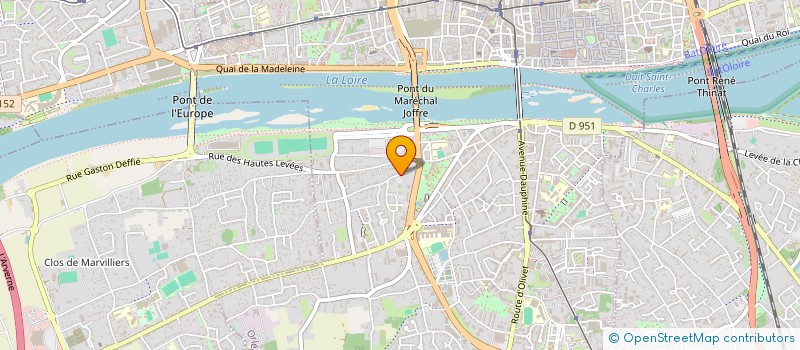 localisation de l'entreprise SCI MAGIS à ORLEANS