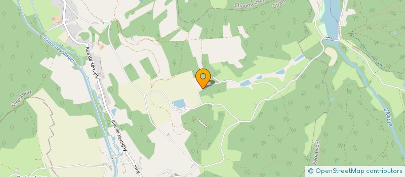 localisation de l'entreprise SCI MAGIS  GIRANCOURT