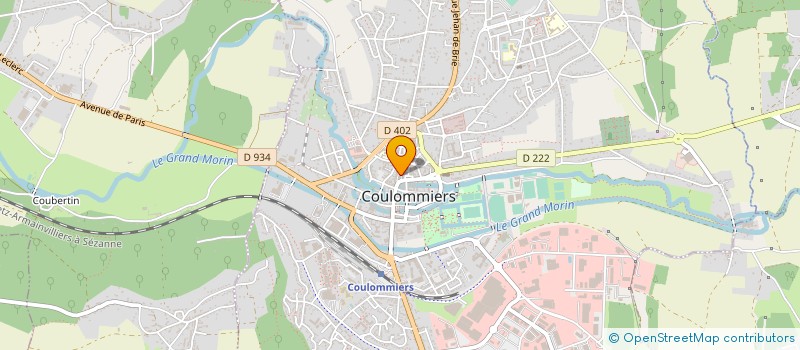 localisation de l'entreprise SCI MAGIST à COULOMMIERS