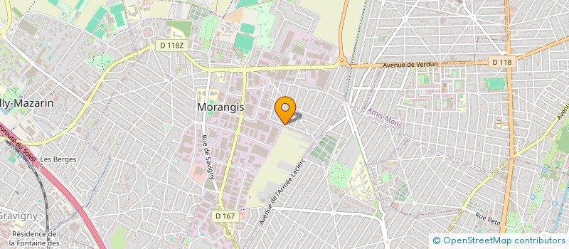 localisation de l'entreprise SCI MAGITO à MORANGIS