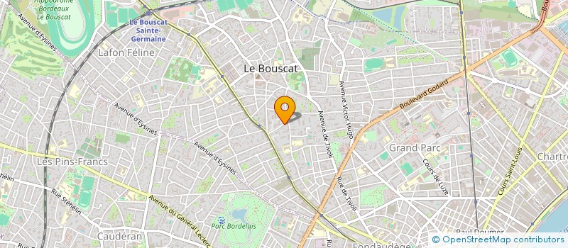 localisation de l'entreprise SCI MAGJEAN  LE BOUSCAT