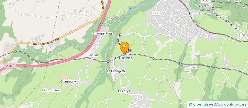 localisation de l'entreprise SCI MAGLLY  LA ROCHE-SUR-FORON