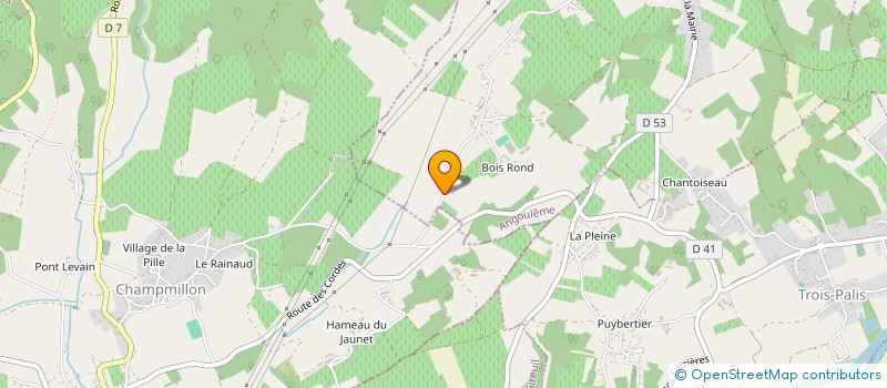 localisation de l'entreprise SCI MAGLOC à SAINT-SATURNIN